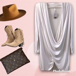 NEW Jolie draped tunic top​​